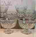 25861 Godinger Brand New Set Of 4 Dublin Dessert Fruit Ice Cream Footed Bowls Nib