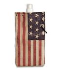26oz American 750ml Tote Flask Flag Reusable Beverage Carrier Canvas Holds