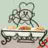 17474 3-section Boston Wtc New Gourmet Chef Serving Dish Holder Ideal For Snacks Dips Etc 841110114856