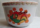 31255  Kelloggs Corny Corn Flakes Ceramic Cereal Bowl White Red Green