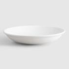 341389 Cost Plus World Market White Pasta Bowls Set Of Earthenware