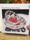 34755026107 Carlisle Home Products Productions Three Acrylic Nesting Heart