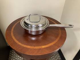 Il001-pc 360 Cookware Stainless Steel 1 Quart Saucepan With Cover