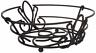 36010 Spectrum Diversified Patrice Fruit Bowl Black 010591019718
