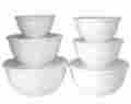 36588443007 N A Reston Lloyd Calypso Basics 12 Piece Bowl Set White