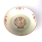 3664 Sangostone Dinnerware Coquille Stone Ware Bowl Sea Shell Dishes