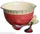37022400 Pfaltzgraff Nib Pistoulet Large Salad Serving Bowl Hard To Find