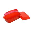 376trd Gourmac Hutzler Fruit Saver Basket Translucent Red