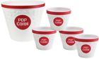 38788rd-5 Hutzler Plastic Popcorn Bucket 0070537880055