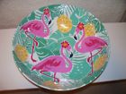 400167735478 Unbranded Flamingo Melamine Salad Serving Bowl Nw Pink