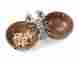 4171020 Mud Pie Lobster Kitchen Dining Mango Wood Double Dip Cup Bowl 718540217870