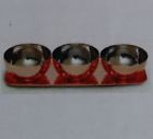 R25-91795 4214711 Godinger Gatherings Copper Condiment Pc Bowl Set 028199917954