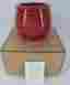 421508 Tastefully Simple Dip Chiller Bowl Lid Maroon 6 Diam New In Box Nib
