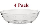 43178-138093 Silver Collection Pack Serving Salad Bowl Oz Crystal 4933593186140