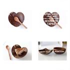 4321716260 Kalea Heart Shaped Shallow Coconut Bowl With Spoon 602860520645