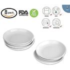 4335470162 Bowl Sets Porcelain Bowls White Soup Set Wide 757347185036