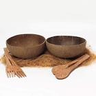 4335471227 Cocoboo Bowl Sets Complete Gift Set Real Coconut 680196602037