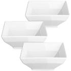 4335472077 Dowan Porcelain Bowls White Square Set 647904162214