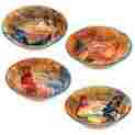44137set 4 Certified International Corp Country Style Cereal Bowls Set Of Ceramic Soup Rustic Farmhouse Rooster Decor 730384094462