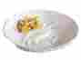 4601047 Mud Pie Embossed Crab White Pasta Bowl Milk Glazed Terracotta 14 Inch 718540335628