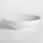 464361 Cost Plus World Market White Spin Pasta Bowl Set Of