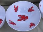 4893948110681 Unbranded Lot Of Plastic Lobster Bowls White With
