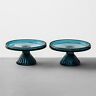 493240301257 Hearth And Hand With Magnolia Blue Glass Cupcake