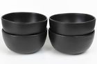 493240310150 Hearth Hand And Stoneware Cereal Bowls Black Set