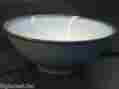 4942 Concepts Eggplant Sango Lg Deep 7 Blue Bowl Stoneware Dishwasher Microwave
