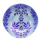 4943-1 Red Pomegranate Damask Soup Bowl Set Of