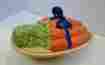 5068977 Pfaltzgraff Covered Carrot Dish