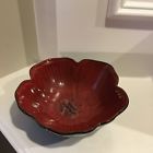 5106298 Pfaltzgraff New Painted Poppies Red Floral Fruit Bowl 025398097814