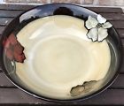 5121694 Pfaltzgraff Painted Poppies Large Pasta Serving Bowl Euc