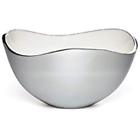 5184680 Vegetable Bowls Dimple Aluminum And Enamel Bowl Snow 885991163091