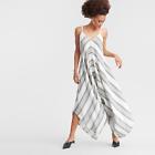 554053 Cost Plus World Market Striped Karina Jumpsuit With Pockets