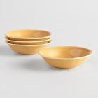 558106 Cost Plus World Market Fall Leaves Dipping Bowls Set Of