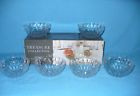 7045720 57252 Circleware Piece Set Of Clear Pressed Glass Salad 704572572520