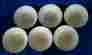 6-mainstays Mainstays Home Large 9 White Vegetable Bowls New Unused Exc