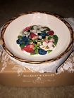 60050-2100 Nwt New Tag Mackenzie Childs Berries Blossoms Melamine Bowls Set