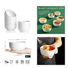 609792491289 Oz Bowl Sets Porcelain Bowls Inch Small White