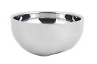61267 Bon Chef Lot Of Ss Angled Double Wall Bowl Quart
