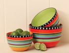 62596 Gibson Elite New Pueblo Springs Piece Bowl Set Bright Hand