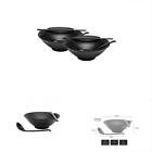 628250184143 Bowl Sets Ramen Black Melamine Asian Japanese Style