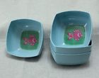 636206604164 Summer Stock Set Nos Melamine Retro Bowls Blue