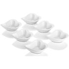 647904163747 Lifver Bowl Lovely Porcelain Dip Bowls White