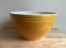 6571 Emile Henry France Yellow Mixing Serving Bowl Euc