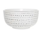 657284738367 Unbranded Clay Art Bowl Inch Porcelain Dots