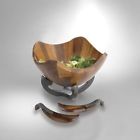672275303744 Nambe Namb Anvil Scroll Salad