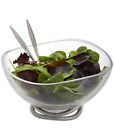 672275306042 Namb Braid Glass Salad Bowl