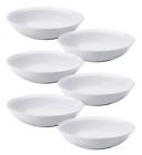 690002816084 Yhy White Porcelain Salad Bowls Set Of Wide